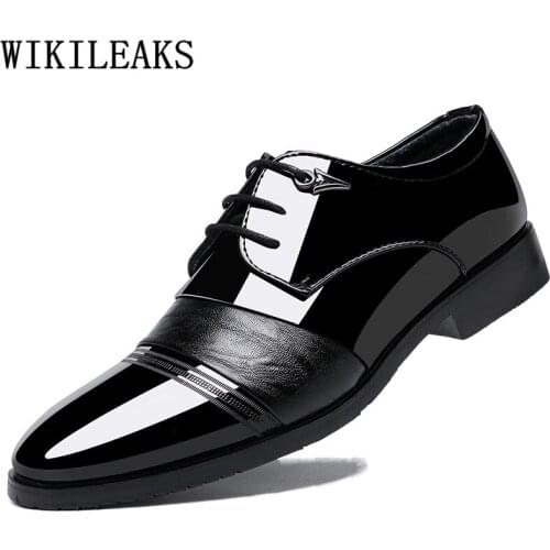 Men Office Shoes Classic Shoes Men Formal Italian Shoes Men Oxford Black Wedding Dress Coiffeur Zapatillas De Hombre Ayakkabi