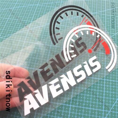 2021 NEW Car Dash board Decal Speed Sticker Styling light Decoration For Toyota Avensis t22 t25 t27 accessories