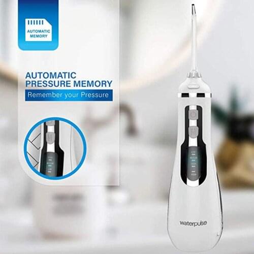 Waterpulse V500 Cordless Oral Irrigator Portable Irrigators Water Flosser Travel Massage Clean Flossing USB Type Dental Flosser