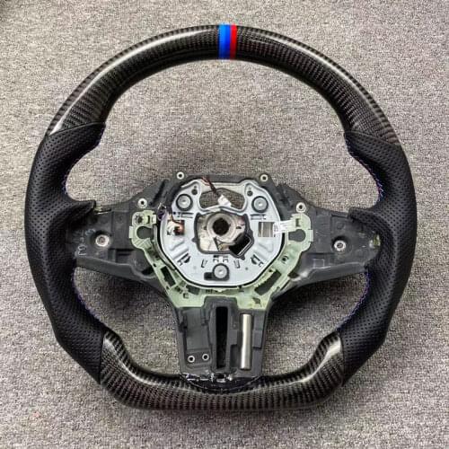 Fit for BMW X3 E83 F25 G01 carbon fiber steering wheel assembly Forged carbon fiber