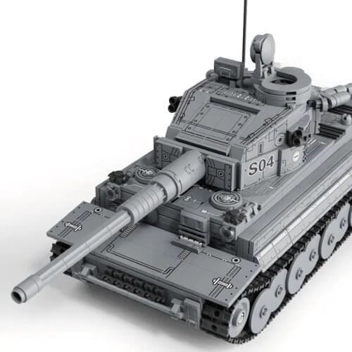 World War 2 WW2 Army Military Soldier City Police SWAT German Tiger Tank Model Building Blocks Bricks Kids Toys Christmas Gift