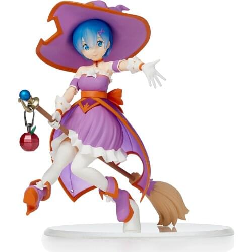 Japanese original anime figure Re Zero Starting Life in Another World witch ver Rem action figure collectible model toys