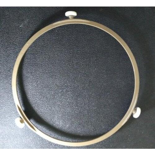Microwave oven parts glass plate bracket ring roller with big wheels 1.7cm diameter 21.7cm
