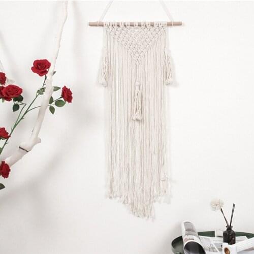 Macrame Hair Bow Holder Baby Girls Hair Clips Hanger Headband Storage Organizer