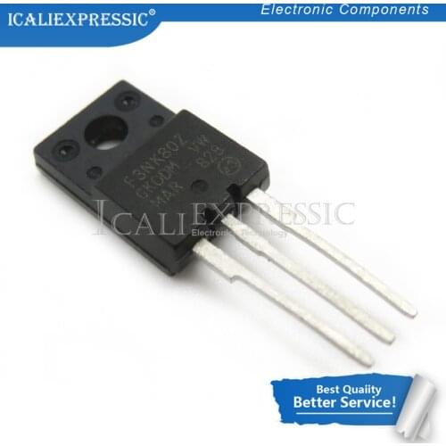 10PCS STF3NK80Z F3NK80Z TO-220 new original In Stock
