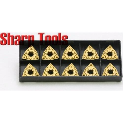 10pc WNMG080408-HQ End Mill Carbide Insert Cutting Tool Lathe Knife Blades Bit CNC Steel Milling Cutters External Turning Insert