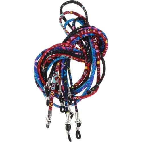 4pcs Cord Eyeglasses Sunglasses Holder Retainer Boho Outdoor Activities Eyewear for Women and Men