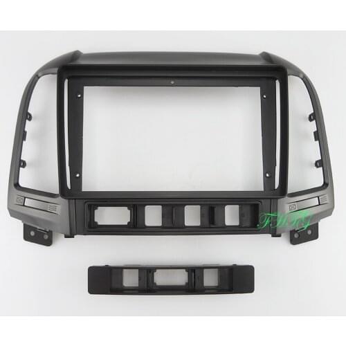 9 INCH Car Audio Frame Car dvd Plastic Frame Fascia is suitable for 2006-2012 HYUNDAI SANTAFE