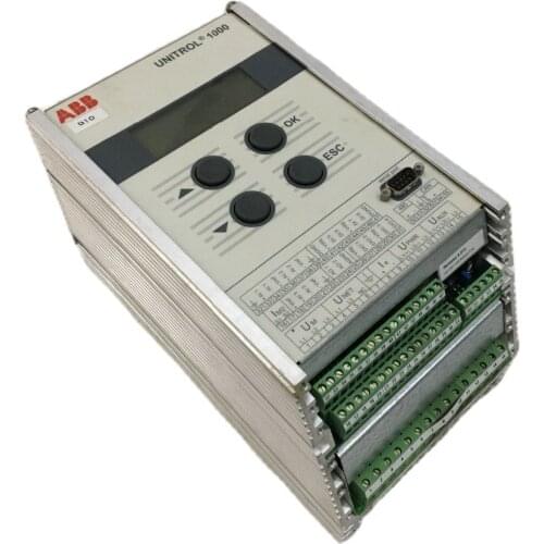 ABB Unitrol 1000 Excitation/Voltage Regulator 3BHE014557R0003 Used In Good Condition