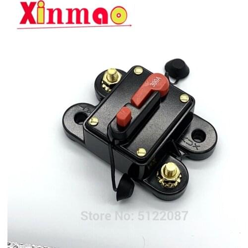1PCS 60A 80A 100A 150A 200A 300A Car Audio Amplifier Circuit Breaker Fuse Holder AGU Style Stereo Amplifier Refi