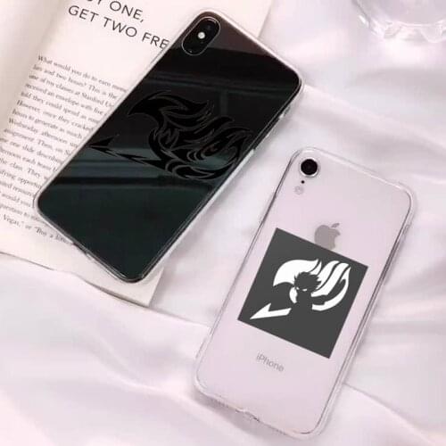 Yinuoda Fairy Tail logo Phone Case for iPhone 11 12 pro XS MAX 8 7 6 6S Plus X 5S SE 2020 XR cover