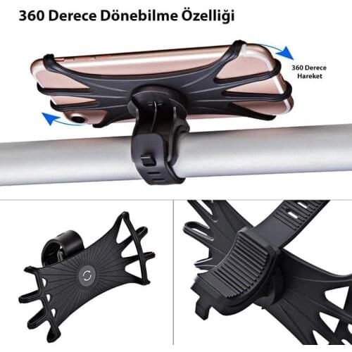 New Season Stroller Accessory Baby Stroller Bike Phone Holder Universal 360 Degree Rotating Baby Trolley Phone Holder