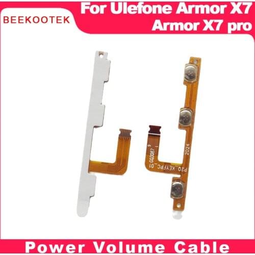 New Original Ulefone Armor X7 volume up/down + power on/of button flex cable FPC for Ulefone Armor X7 pro smart cell phone