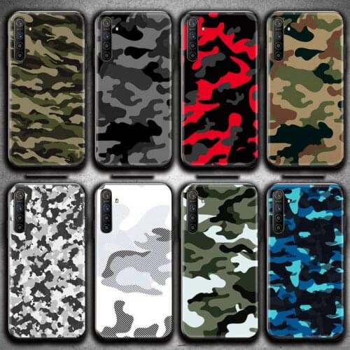 Camouflage Pattern Camo military Army Phone Case For OPPO Realme 6 Pro C3 5 Pro C2 RENO2-Z A11X XT