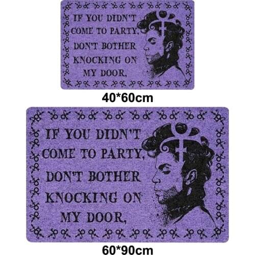 Outdoor Doormats Funny Doormat with Letters Retro Style Decor Doormat