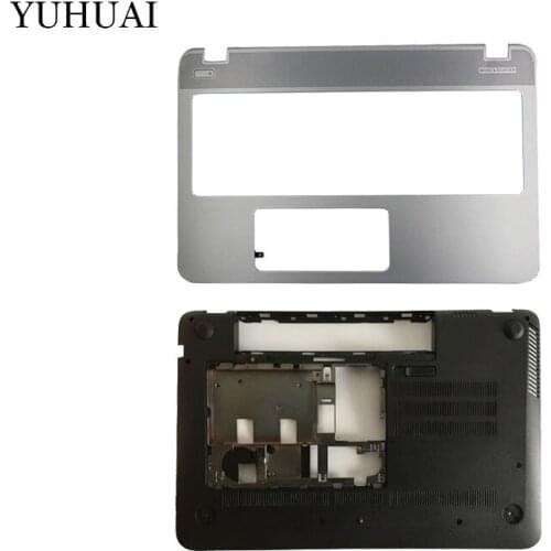 NEW Palmrest Upper cover/Bottom case cover For HP ENVY M6 M6-N M6-N012DX 774153-001 760040-001 C and D shell