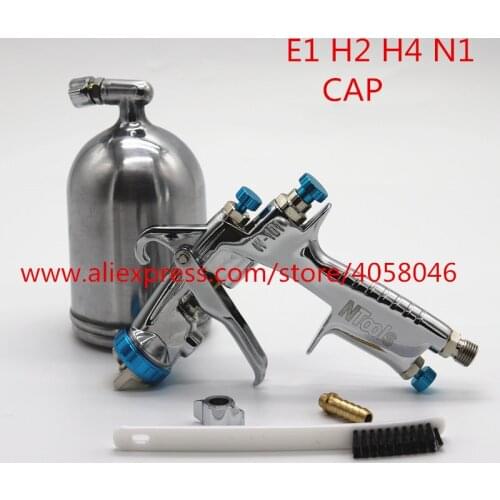 Freedelivery HVLP SPRAY GUN W-101 1.3mm H4 Air Spray Gun Car Paint Gun manual spray gun, 1.0/1.3/1.5/1.8mm,quality paint sprayer