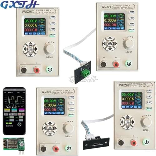 DC Power Supply DC Regulated Power Module Supply 50V 5A Digital Control Adjustable LCD Screen WZ5005 DC Buck Converter