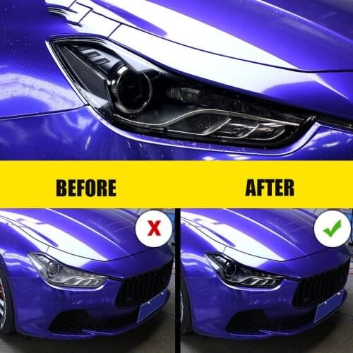 For Maserati Levante GHIBLI 2015 2016 2017 2018 2019 2020 TPU Transparent Headlight Anti-scratch Protective Film Car Styling