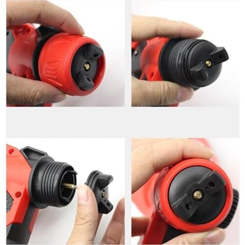 550W Electric Spray Gun 800ml Household Paint Sprayer Flow Control Airbrush Easy Spraying