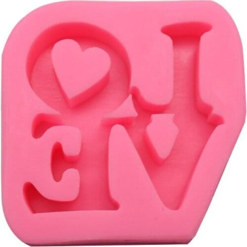Love Letter Silicone Mold Love Resin Mold Love Sign Word Epoxy Resin Molds Tools