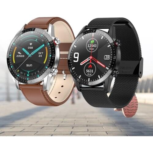 2020 Smart Watch Fashion Bluetooth Call Men ECG PPG IP68 Waterproof Blood Pressure Heart Rate Fitness Tracker Smartwatch VS L5