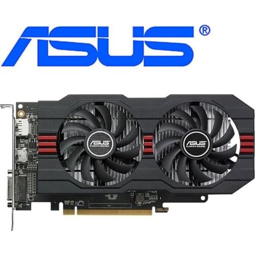 ASUS RX 560 4GB Video Card 128Bit GDDR5 RX560 4GB Graphics Cards for AMD RX 500 series Cards RX560-4GB HDMI DVI DisplayPort Used