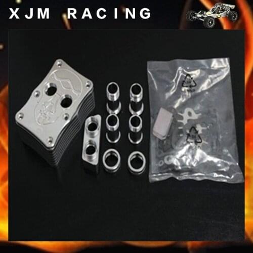 Exhaust Pipe REV Box for 1/5 Hpi Rovan Km Mcd Gtb Racing Baja 5b/5t/5sc Ss Truck Rc Car Parts