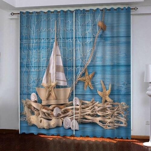 Anime Fairy tale animals 3D Printed Curtain Kids Bedroom Living Room Curtain Home Decoration Parlour Room Blackout Curtains