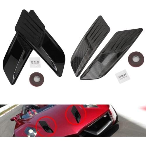 2 Pieces Automobile Air Vent Molding Cover Decoration with Adhesive Tape