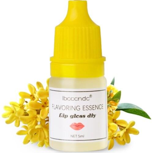 5ML Natural Osmanthus Chocolate Essence for Handmade Cosmetic Lip Gloss Lipgloss DIY Food Grade Fragrance Flavoring Essential