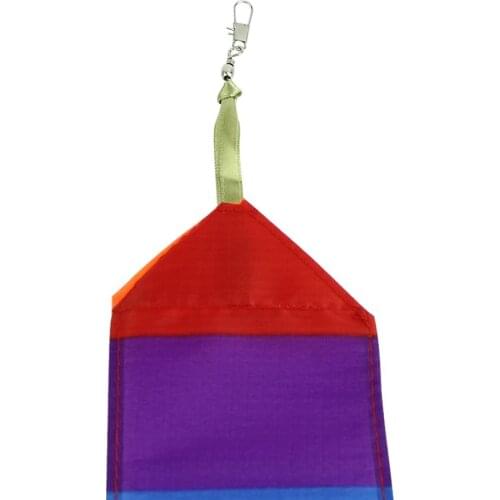 ABWE Super Nylon Stunt Kite Tail Rainbow Line Kite Accessory Kids Toy