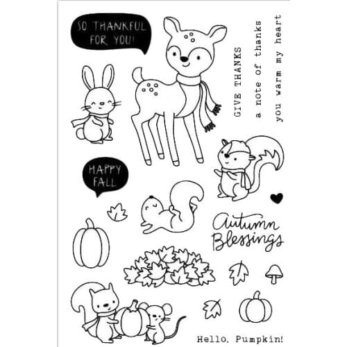 Blessing Transparent Clear Silicone Stamp/Seal for DIY scrapbooking/photo album Decorative clear stamp A861