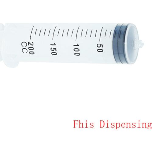 Large Plastic 200ml Syringe+120cm (47in) and Plastic Tubing