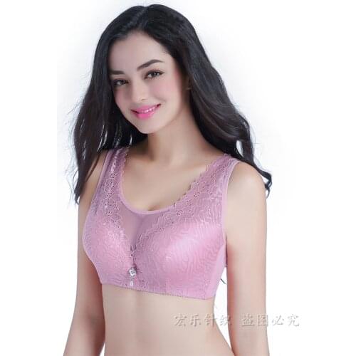 New fashion thin cup mesh push up bra top vest bra underwear gather breathable underwear for women lingerie modis bralette lady