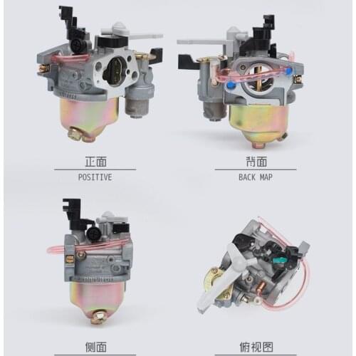 Gasoline Engine Parts GX160 GX200 168F 170F 2kw impact rammer carburetor