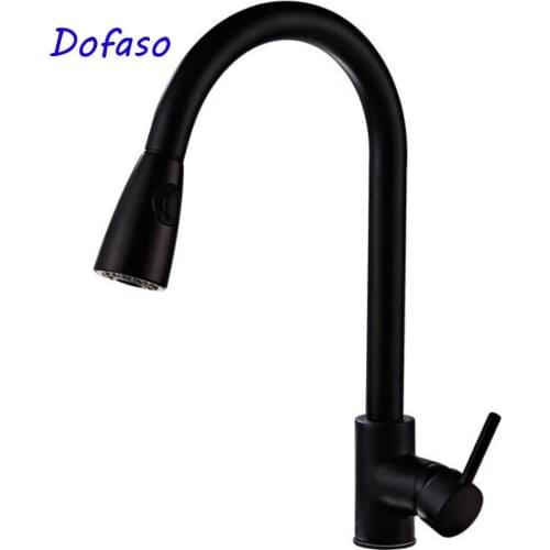 Dofaso Black Kitchen Faucets