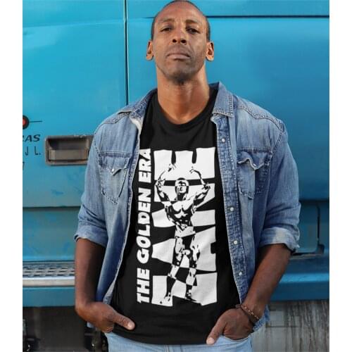 Frank Zane The Golden Era Bodybuilding T Shirts Men Creative T-Shirt Ronnie Coleman Gym Fit Fitness Tee Shirt Gift Idea Tops