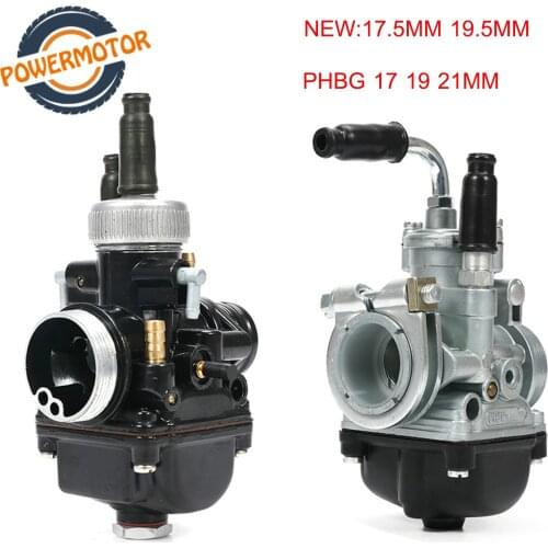 PHBG Carburetor DS 17mm 19mm 21mm AD 17.5mm 19.5mm Racing Carburador Carb dellorto ForJOG50 JOG90 BWS100 RG50 DIO50-90 Yamaha