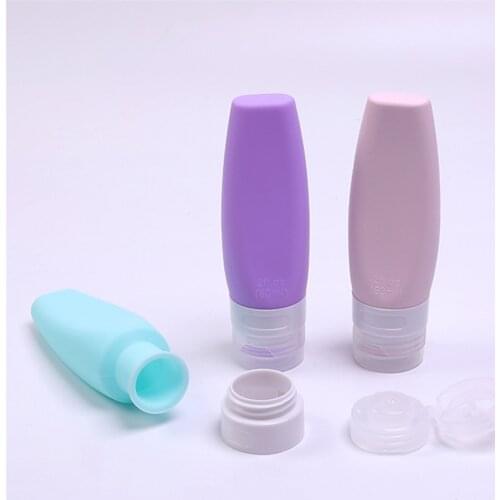 Creative Silicone Gel Packaging Bottle Soft Anti-drop Squeeze Non-deformation Shampoo Cosmetic Portable StorageTravel Bottle