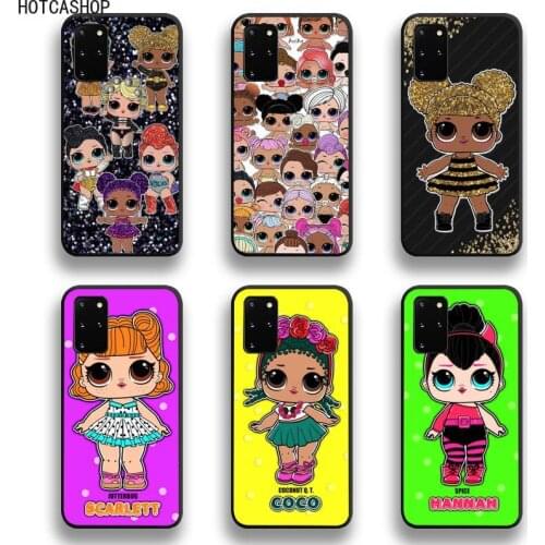 LOL Cartoon Cute Doll Phone Case For Samsung Galaxy S20 FE plus Ultra S6 S7 edge S8 S9 plus S10 5G lite 2020
