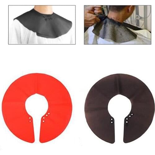 Silicone Barber Cape Hair Cutting Cloth Haircut Neck Cape Wrap Collar Shield Waterproof Hair Coloring Cuttin Hair Accessory