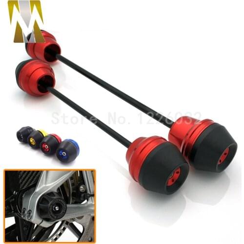 New Aluminum CNC Motorbike Rear Axle Slider Frame Slider Crash Protector For Yamaha YZF R25 2013-2015 R3 / R3 ABS 2015-2017