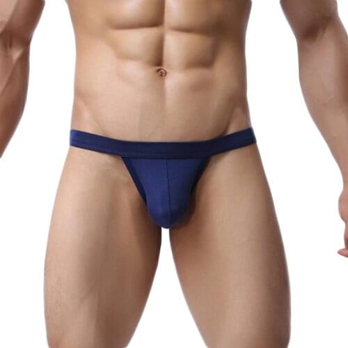 New Sexy Underwear Solid Briefs Men Low Waist Modal Soft Underwear Mens Briefs Cuecas Masculina Homme Man Boxershorts