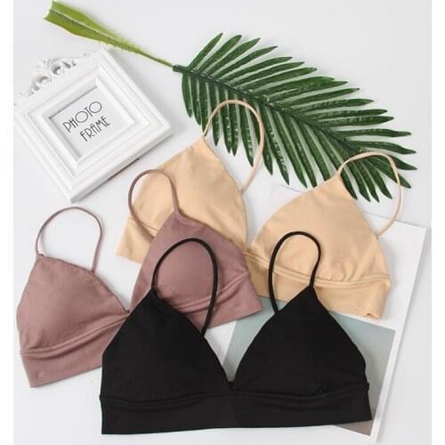 New Sexy Deep V Women Tube Tops Lingerie Strapless Camisole Backless Bra Bandeau Slim Sexy Solid Tanks Underwear Lady Wrap