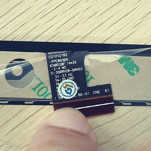 New Black P/N AD-C-701915-FPC HOTATOUCH C212121B3-FPC893DR ICN8528F Capacitive touch screen panel