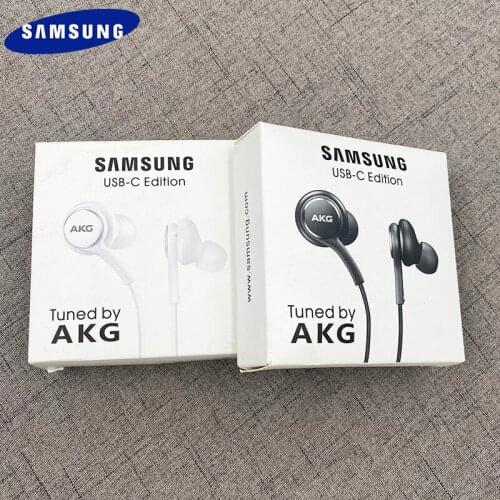 Original Samsung USB C Earphone In-ear Wired Sports Bass Stereo Type C Headsets For Galaxy Note 10 20 S20 Plus S21 Ultra A82 A90
