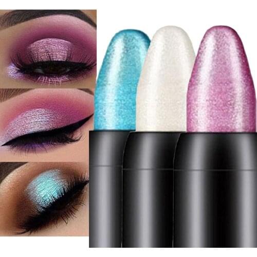 15 Color Eyeshadow Palette Lying Silkworm Pen Pearlescent Pen Long-lasting Waterproof Long-lasting Shiny Eyeshadow Pen Stick