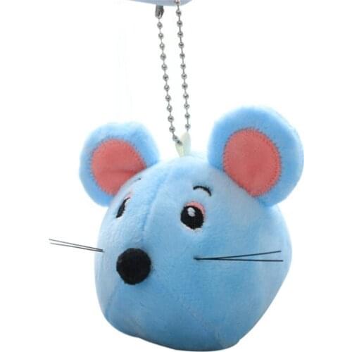 10CM New Small Mouse Stuffed Plush Toy , Cute Mouse Animal Stuffed Plush Toy , Key Chain Plush Doll