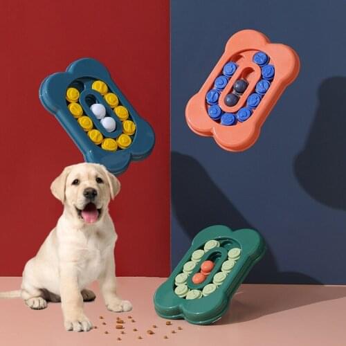 Bone Track Foraging Tray PP Smooth Track Anti-choking Non-slip Hiddens Food Space Design Slow Food Dog Bowl Toy MUMR999